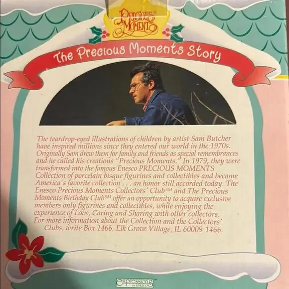 Precious Moments Vintage Holiday Collectors plate NIB - Picture 2 of 7